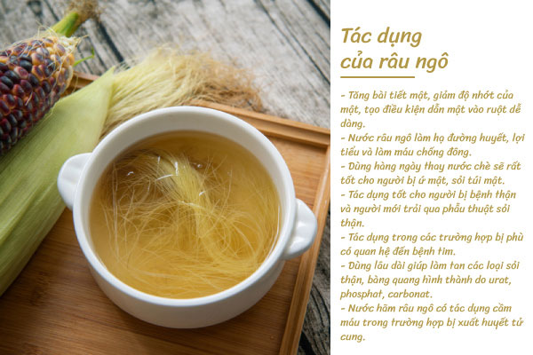 RÂU NGÔ - VỊ THUỐC TỪ THIÊN NHIÊN